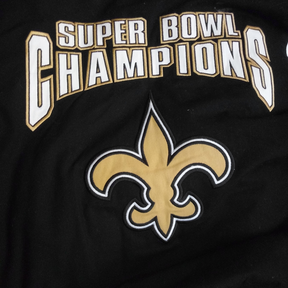 2x New Orleans Saints Super Bowl Jacket